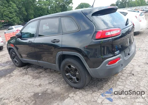 2014 Jeep Cherokee Sport from USA, damaged, VIN 1C4PJLAB4EW123740